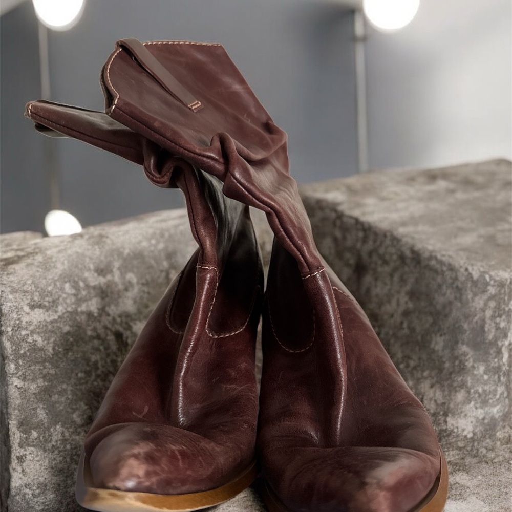 Rampage womens size 6 upper leather boots
